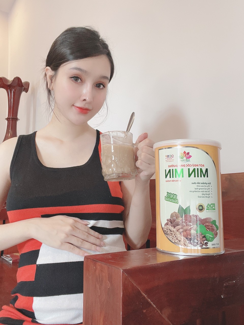 Ngũ Cốc Dinh Dưỡng Min Min 29 Hạt Vị Truyền Thống _ Ngũ Cốc Bầu (1 hộp 500gr)