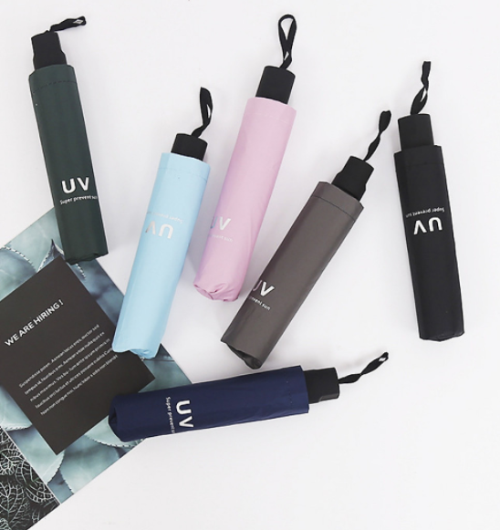 Ô Dù Che mưa Che Nắng Chống Tia UV (màu ngẫu nhiên)