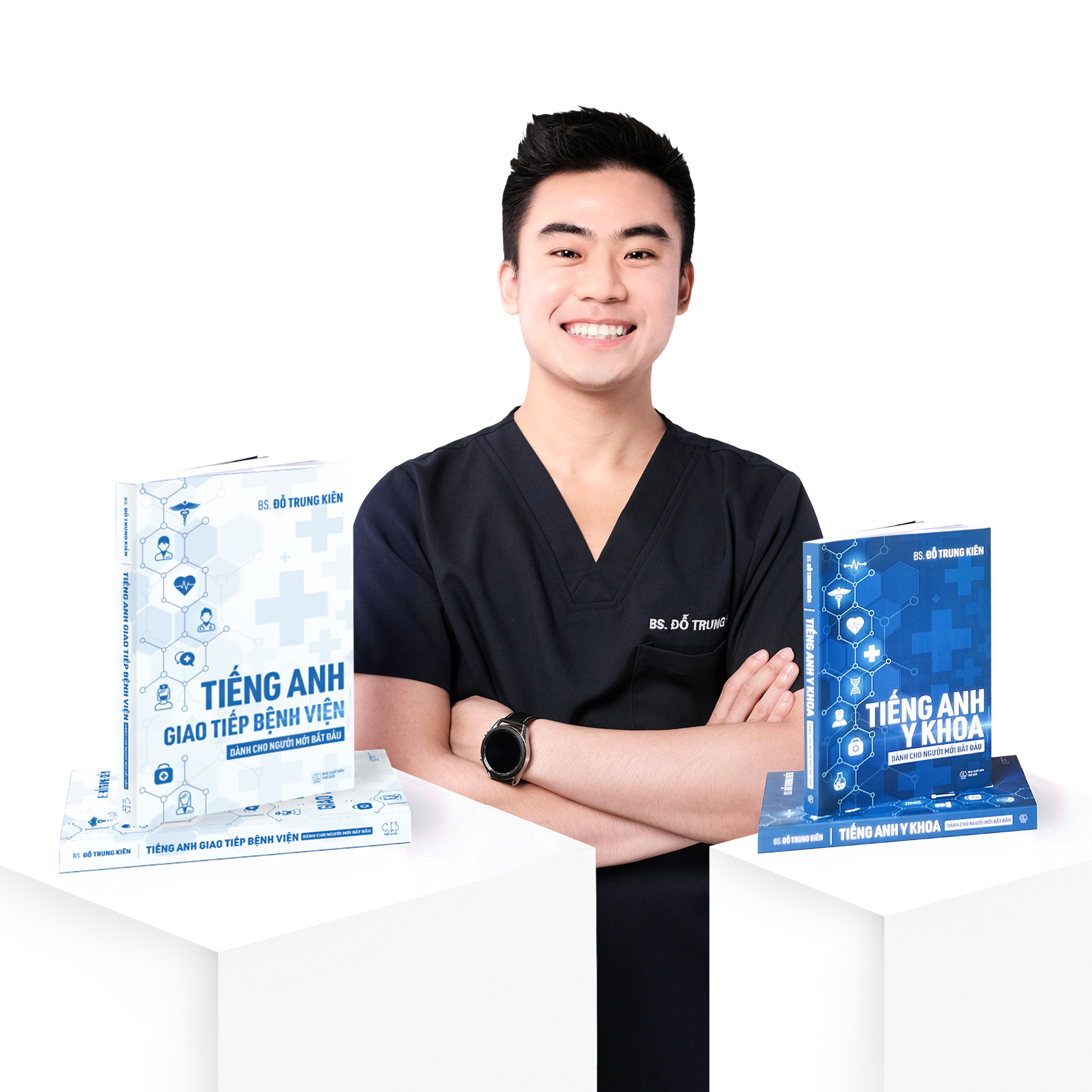 Sách Tiếng Anh Y Khoa dành cho người mới bắt đầu - Tác giả BS. Đỗ Trung Kiên (Tái bản mới nhất 2024)