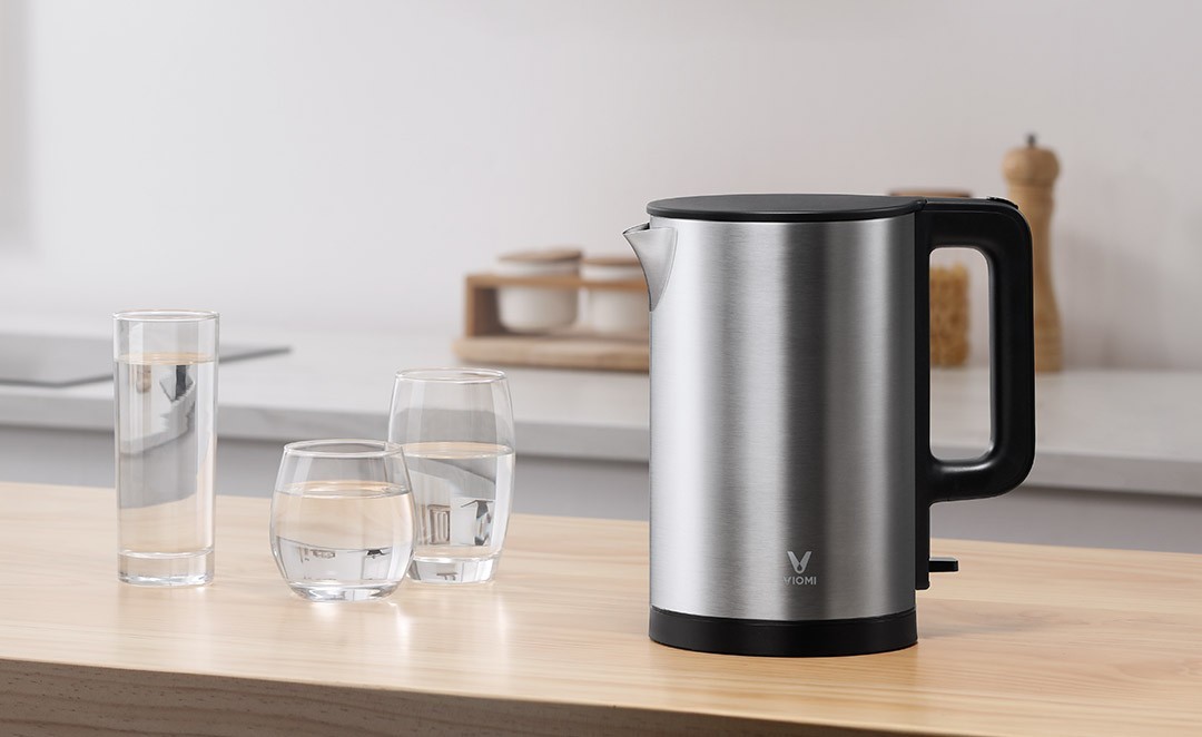 Ấm Điện Đun Nước Nhanh Sôi Thép Không Gỉ 340 Xiaomi Yupin Viomi (1.5l) (1800W)