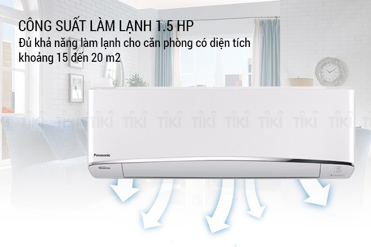 Máy Lạnh Inverter Panasonic CU/CS-U12TKH-8 (1.5 HP) - Hàng Chính Hãng