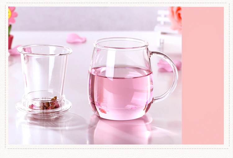 Ly Uống Trà Thủy Tinh Chịu Nhiệt RELEA 500ml Ly Uống Trà Thủy Tinh Chịu Nhiệt RELEA 500ml