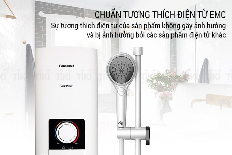 Máy Nước Nóng Trực Tiếp Có Bơm Panasonic DH-4NTP1VM (4500W) - Hàng Chính Hãng