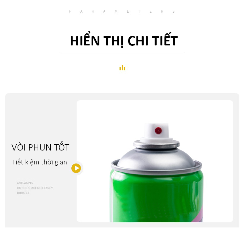 Chai Xịt Tẩy Keo Dính Đa Năng Trên Mọi Bề Mặt 450ml Cao Cấp AZONE 12