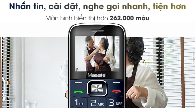 Điện thoại Masstel Fami P20 - Hàng chính hãng