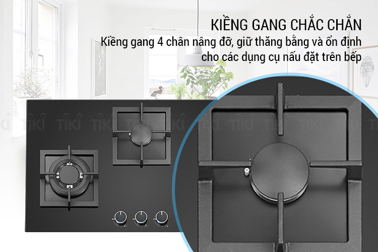 Bếp Gas Âm 3 Vùng Nấu Hafele HC-G783A (78cm) - Hàng Chính Hãng