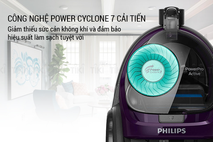 Máy hút bụi Philips có hộc chứa FC9571 - Hàng Chính Hãng