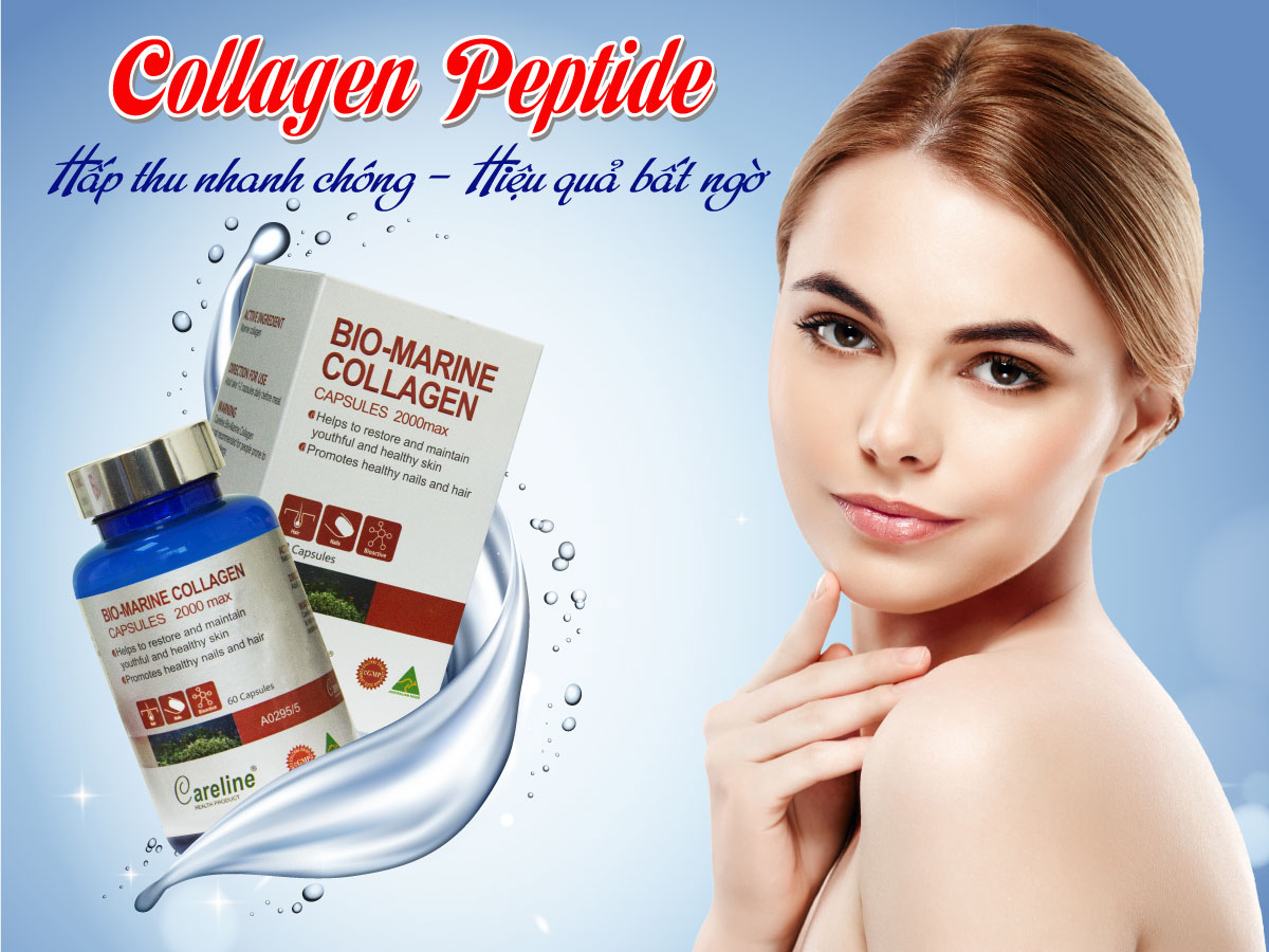 Viên uống Bio Marine Collagen Careline 4