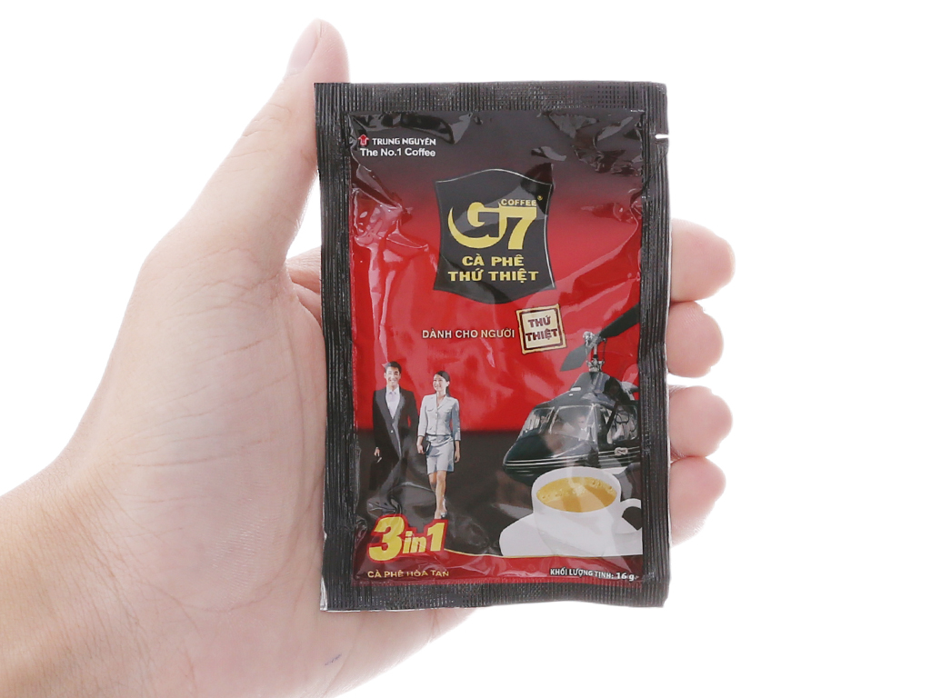 Combo 02 Hộp Cà phê hòa tan G7 Trung Nguyên 3in1 Hộp 21 gói( Có TEM XÁC THỰC CHÍNH HÃNG)