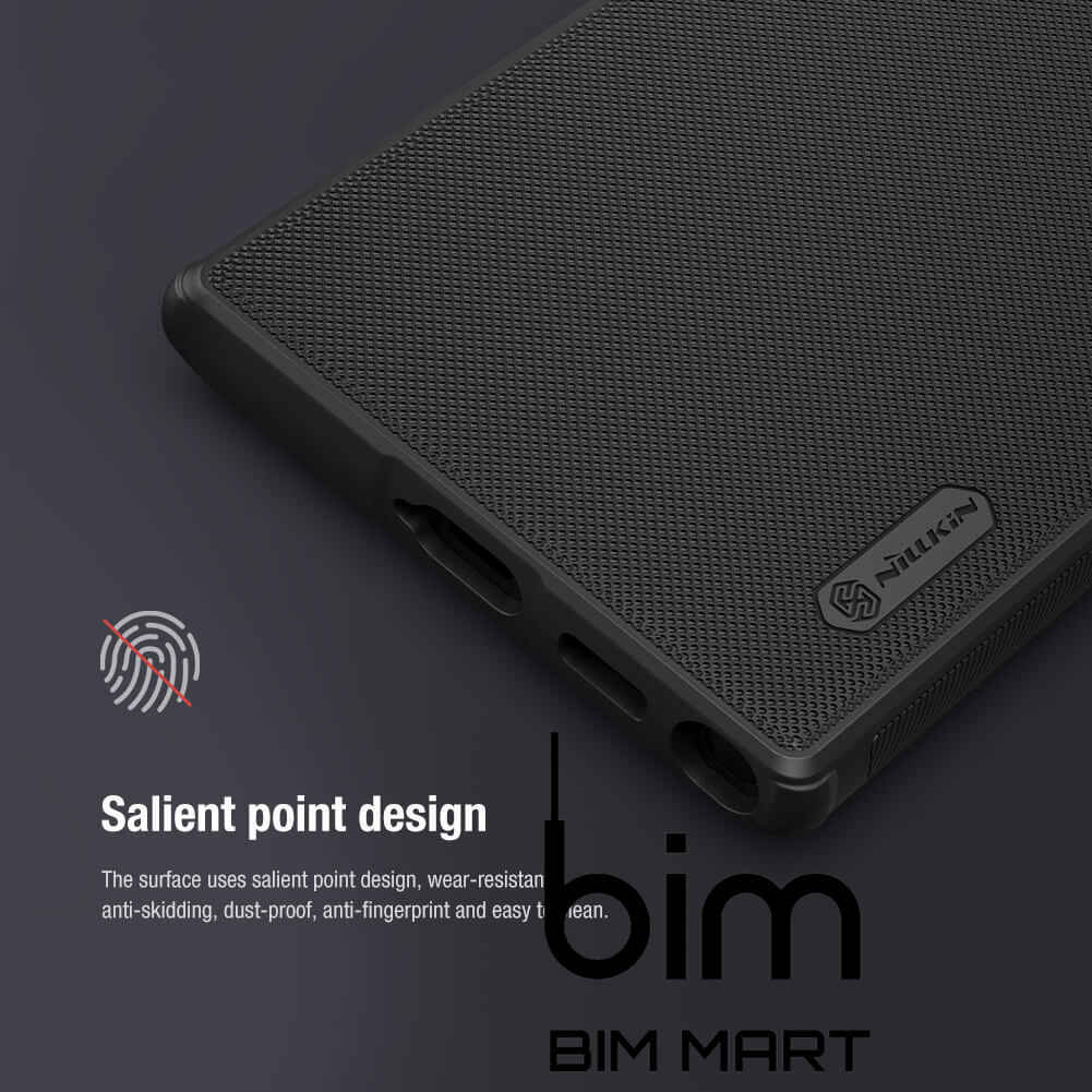Ốp lưng chính hãng Nillkin dành cho Samsung S22 Ultra dạng sần - Hàng Nhập Khẩu