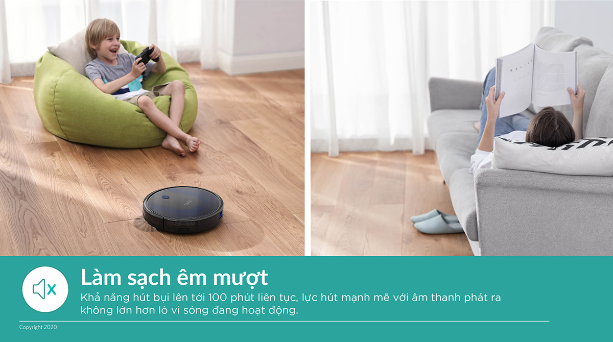 Robot hút bụi Eufy RoboVac 15C Max - T2128 - Hàng Chính Hãng