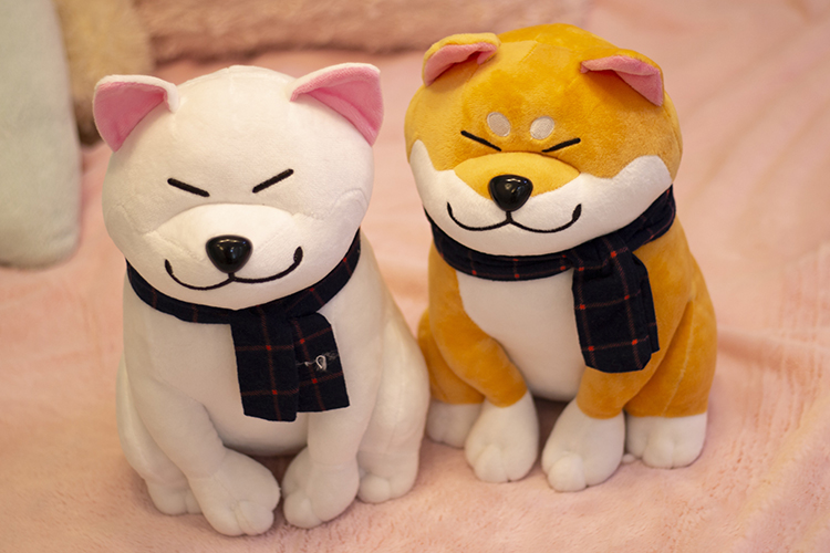 Chó Shiba Nhồi Bông (Màu Trắng)  Tiki