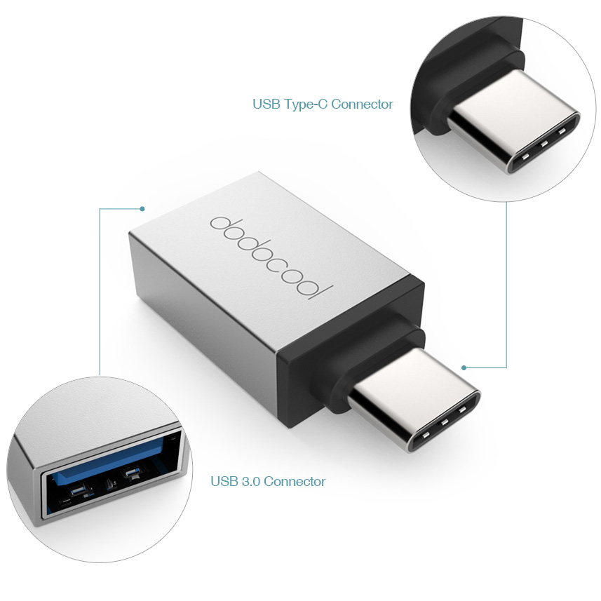 Bộ Chuyển Đổi USB-C Sang USB 3.0 Dodocool