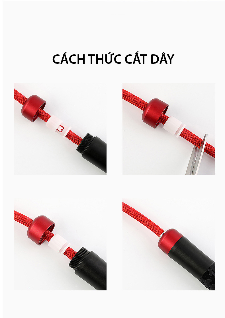 Dây nhảy thể lực CLEACCO trọng lượng nặng 400g , tay cầm kim loại đầm tay ( dùng trong Boxing, Muay Thai ) giúp  đốt cháy calo nhanh  + tặng kèm túi vải BORO SPORT