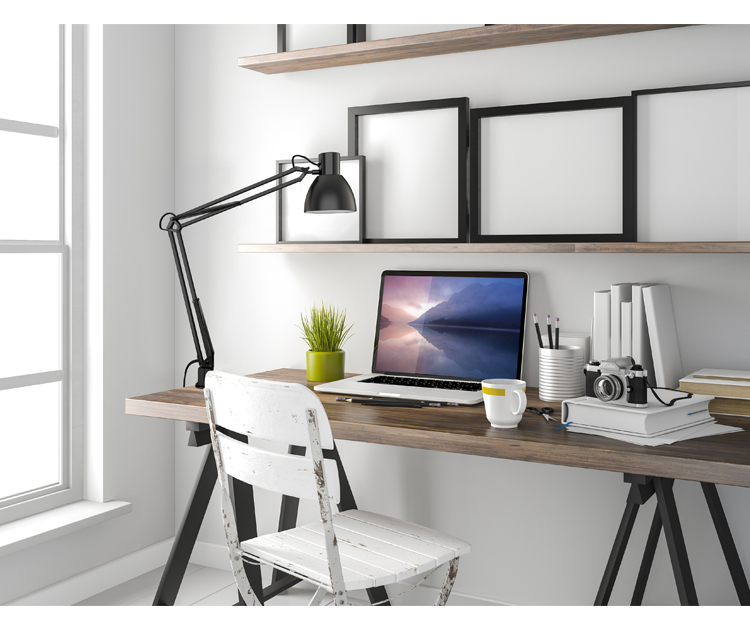 Đèn Bàn LED Bảo Vệ Mắt American TG801-S-BK Đèn Bàn LED Bảo Vệ Mắt American TG801-S-BK