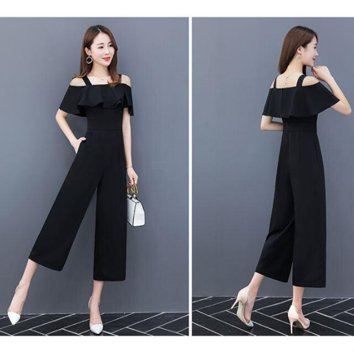 Jumpsuit trơn sang trọng