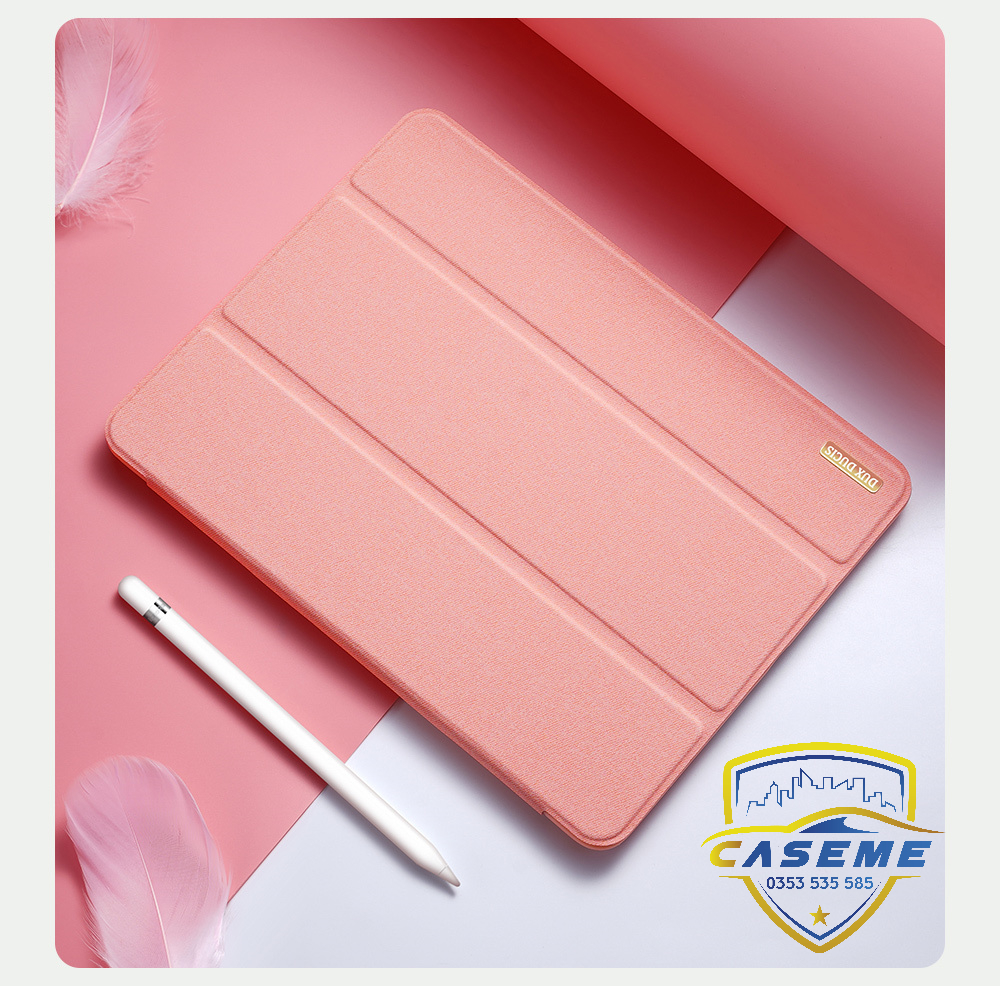 Bao da dành cho iPad Air 4/ Air 5 M1 10.9 inch 2022 hiệu Dux Ducis Domo có khay để bút, bảo vệ camera, chống sốc, cao cấp - Hàng nhập khẩu.