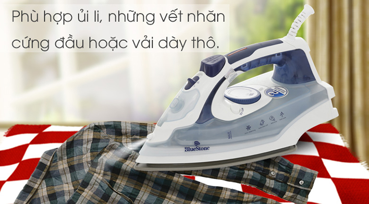 Bàn Ủi Hơi Nước BLUESTONE SIB-3853 -Hàng chính hãng