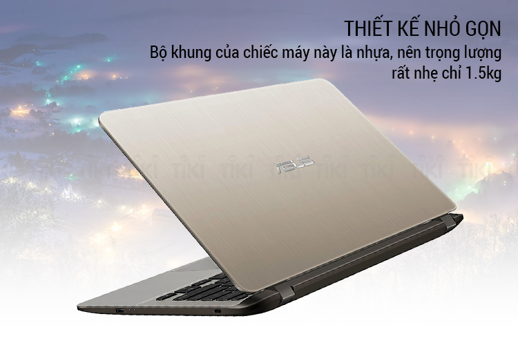 Laptop Asus Vivobook X407UA-BV551T P-4417U/ Win10 (14 HD) - Hàng Chính Hãng
