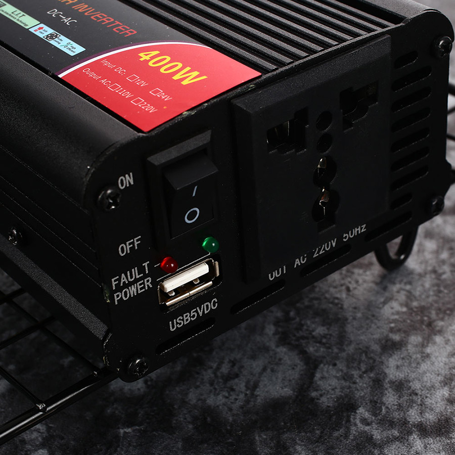 Car Inverter Car Converter Actual 12V To 220V 400W Adapter Automobile Car Inverter Car Converter Actual 12V To 220V 400W Adapter Automobile