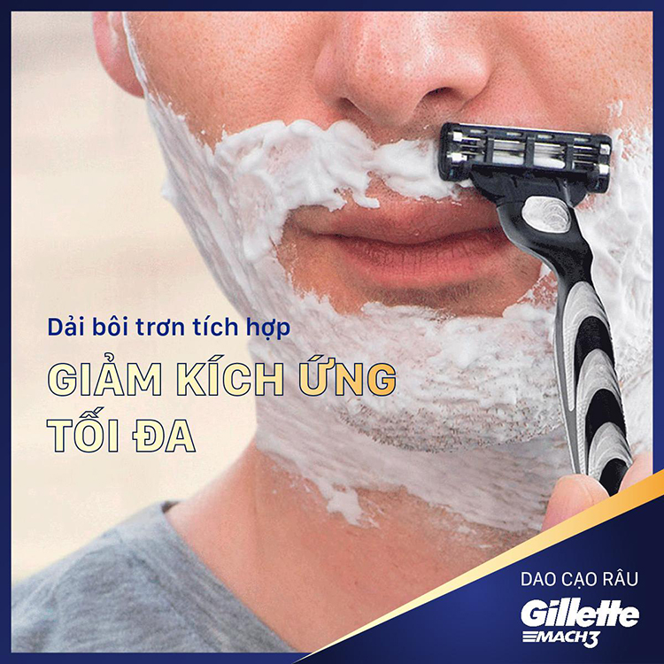 Dao Cạo Râu Gillette Mach3 Classic