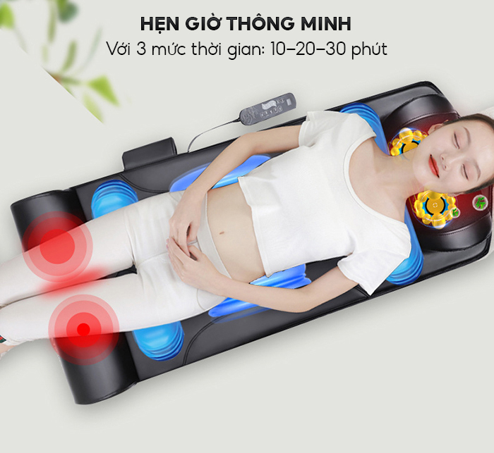 Nệm massage toàn thân Nikio NK-152