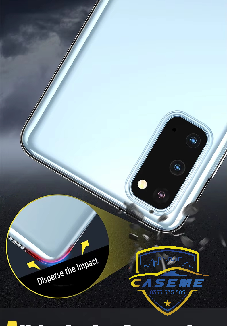 Ốp lưng dành cho Samsung Galaxy A51 dẻo trong suốt, dày dặn, chống sốc cao cấp - Hàng nhập khẩu