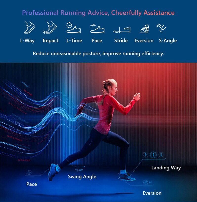 HONOR Band 4 Running version Smart Bracelet Running Position Monitoring 50 Meters Waterproof Long Endurance Sleep Monitoring Wearable Equipment