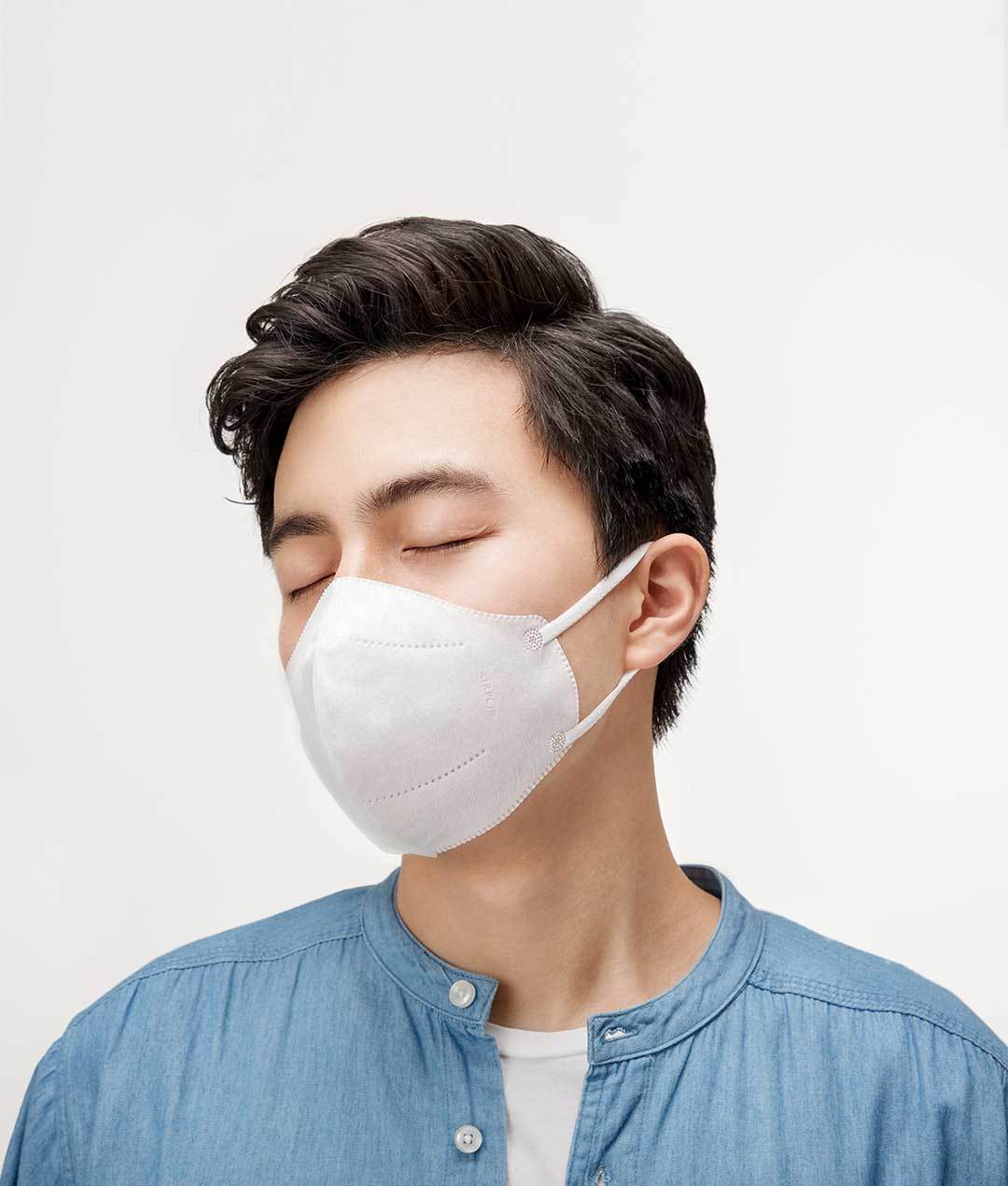 Xiaomi AirPOP Mouth Face Mask 20pcs/set Cycling Anti-Dust Non-woven Facial Protective Cover Masks for Unisex Men Women