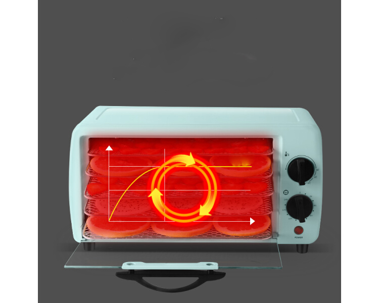 Keshun TO-094B food baking machine dried fruit machine household food meat fruit medicine dehydration air dryer temperature adjustable timing