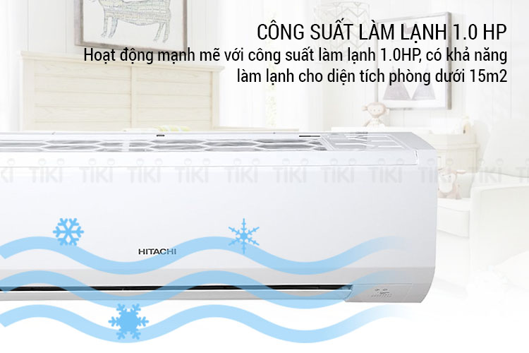 Máy Lạnh Hitachi RAS-F10CG (1.0HP) - Hàng Chính Hãng