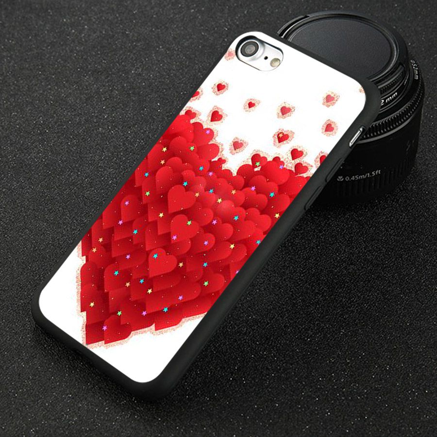 Ốp điện thoại dành cho máy iPhone 5/5s/se - trái tim tình yêu MS LOVE033