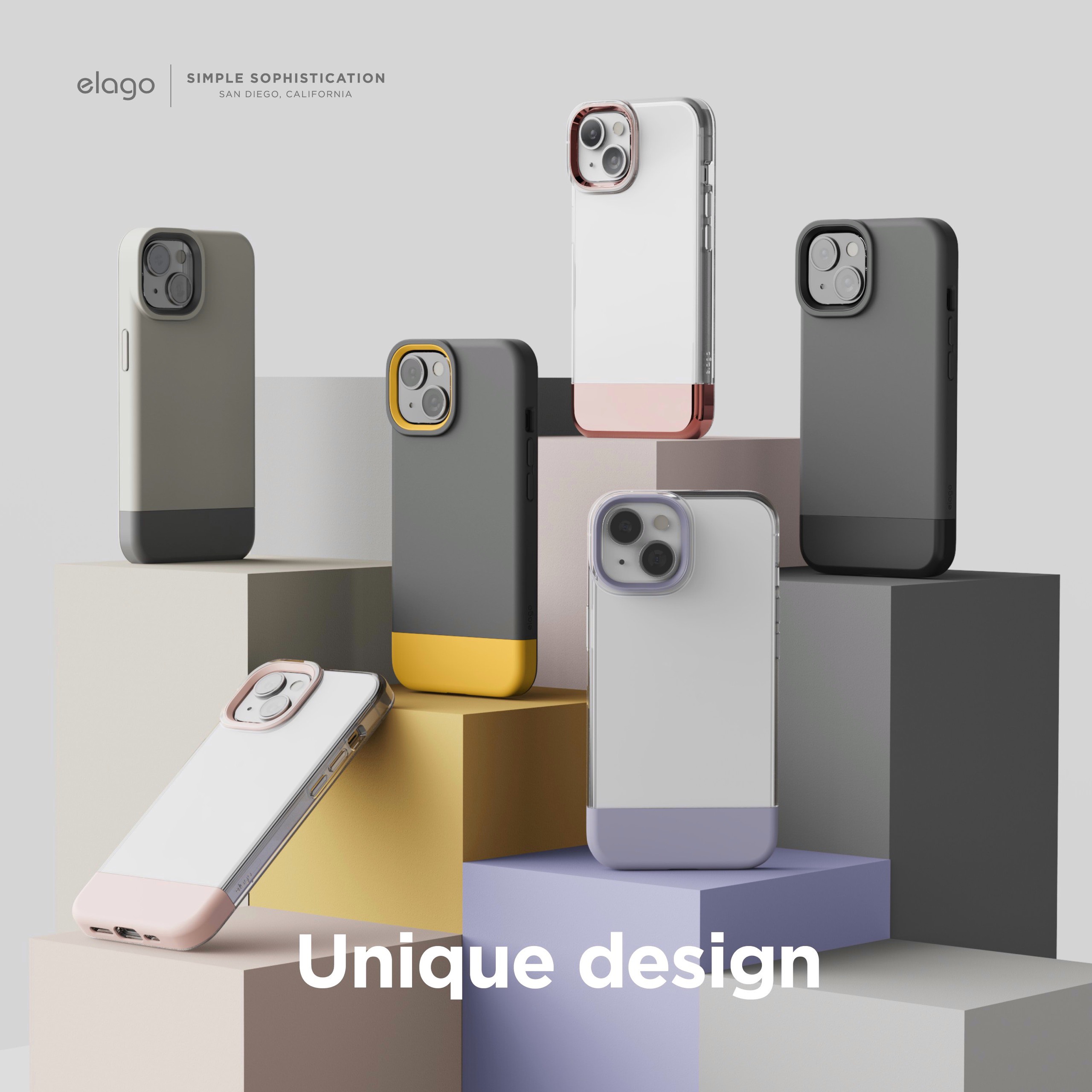Ốp lưng Elago Glide Case Viền Camera dành cho iPhone 14/ 14 Plus/ 14 Pro/ 14 Promax Chống Sốc Chuẩn Quân Đội- Hàng Chính Hãng