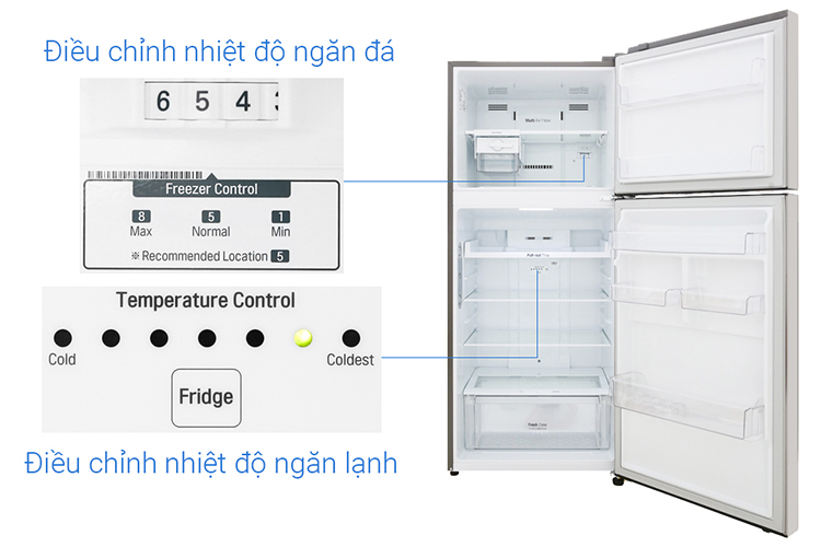 Tủ Lạnh Inverter LG GN-M422PS (393L)