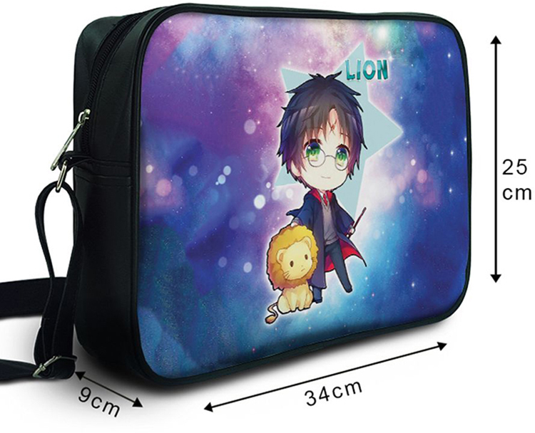 Túi Đeo Chéo Hộp Unisex Cung Sư Tử Harry Potter - TCZC017