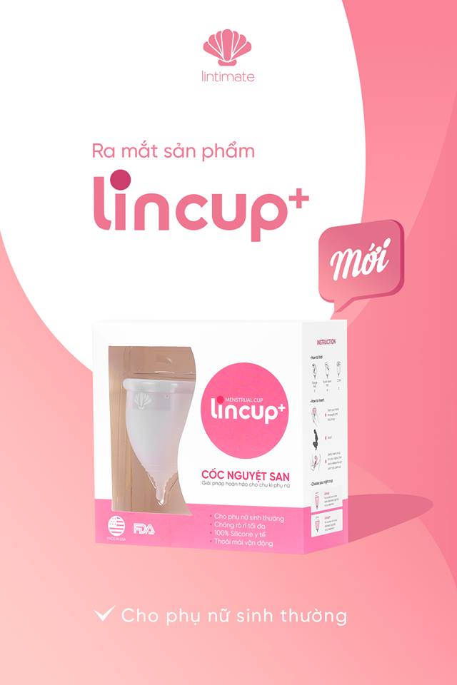 Cốc nguyệt san Lincup+ (Tặng 50 Viên tiệt trùng Milton + Cốc Tiệt Trùng) 1