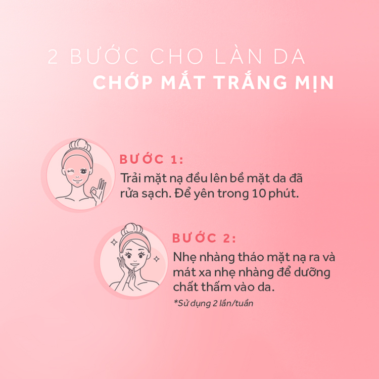 Combo 8 Mặt Nạ Sữa Dưỡng Trắng Nâng Tông Pond'S White Beauty Bright Up Milk Mask 25G/Miếng