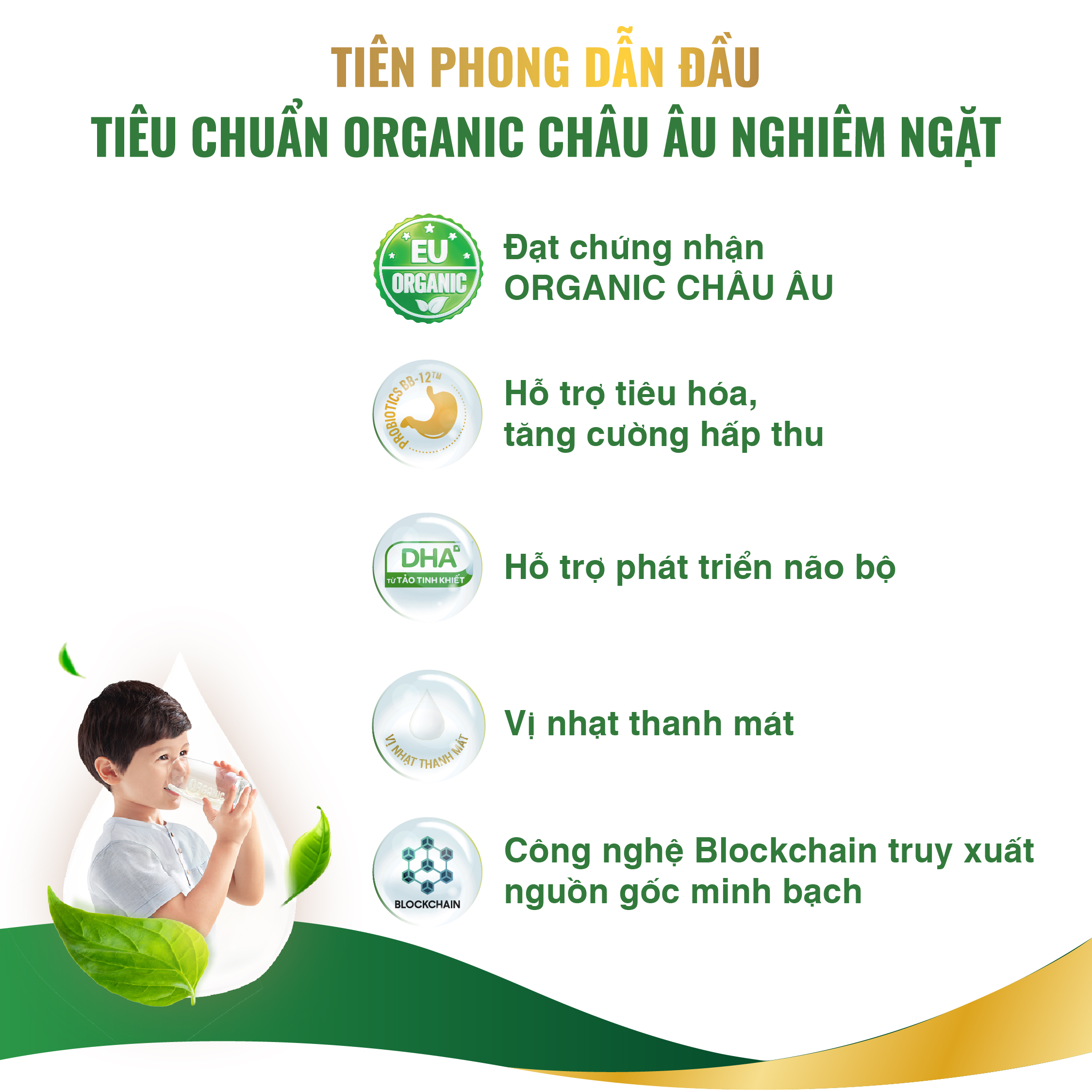 Sữa Bột Vinamilk Organic Gold Step 3 (850g / Hộp Thiếc)