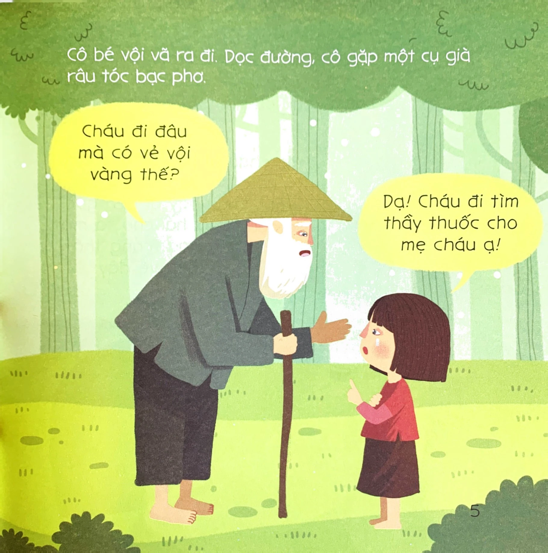 Bé Tập Kể Chuyện - Bông Hoa Cúc Trắng