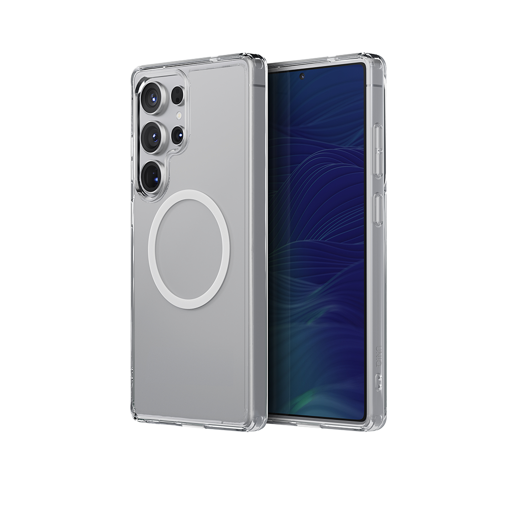 Ốp lưng trong suốt sạc từ tính UNIQ MAGCLICK LIFEPRO XTREME cho Samsung Galaxy S25 Ultra, Chống ố vàng, chống sốc_ Hàng Chính Hãng