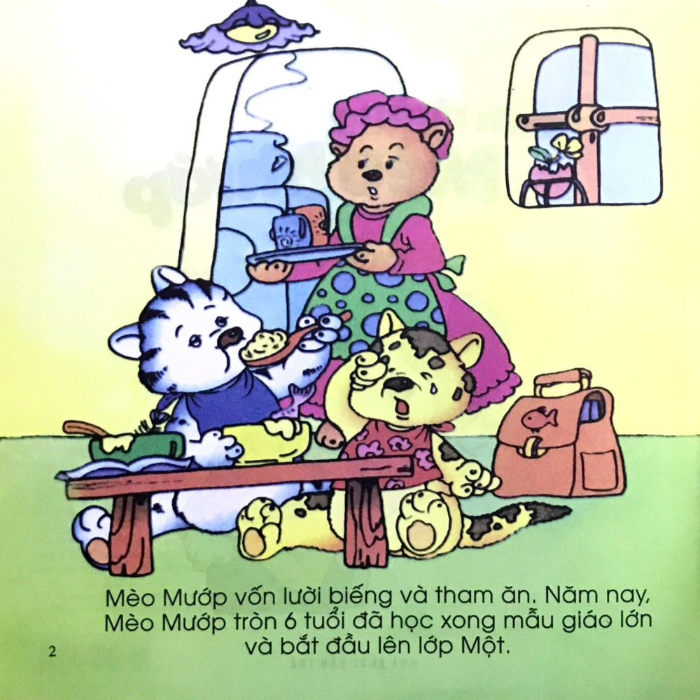 Sách Bé Tập Kể Chuyện - Anh Chàng Mèo Mướp