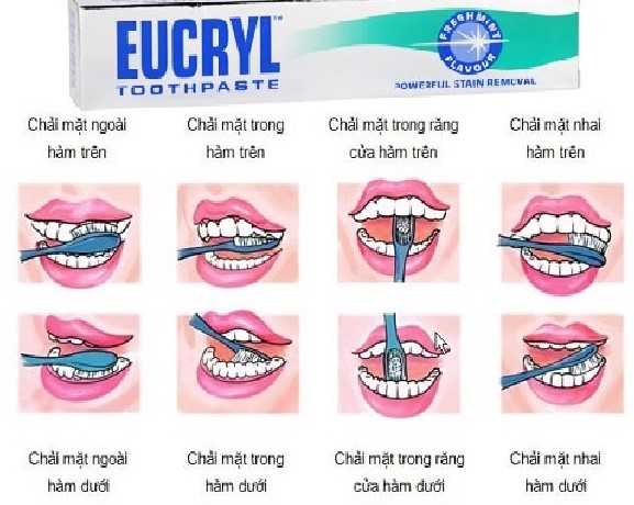 Kem Đánh Răng Trắng Răng Eucryl Tooth Paste