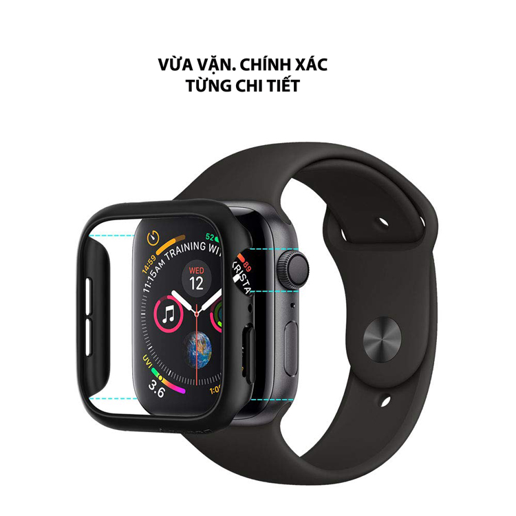 Ốp Apple Watch Series 4 44mm SPIGEN Thin Fit