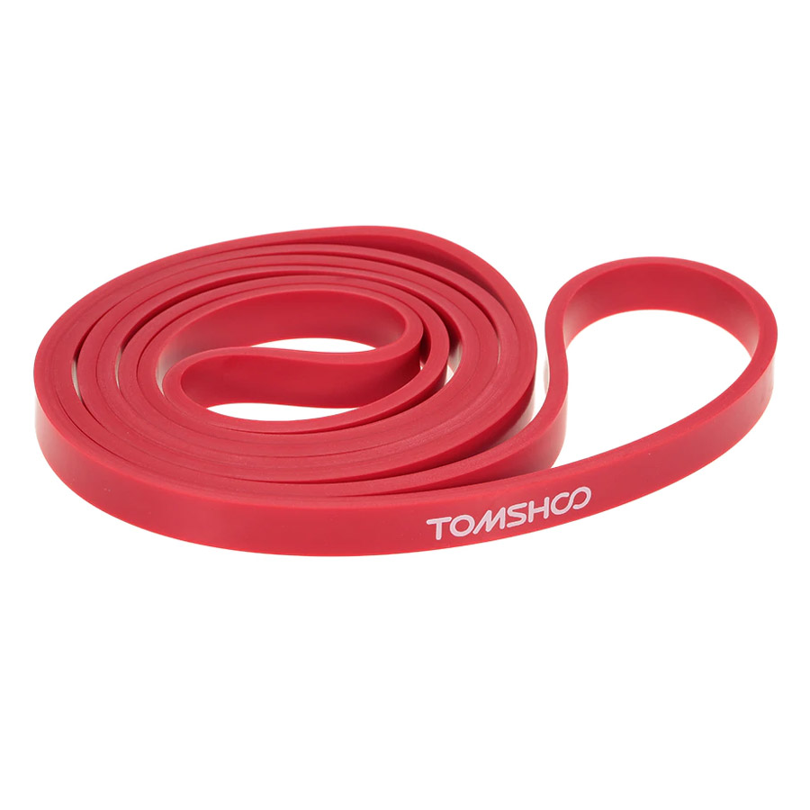 TOMSHOO 208cm Workout Loop Band Pull Up Assist Band Stretch Resistance Band Powerlifting Bodybulding Yoga Exercise
