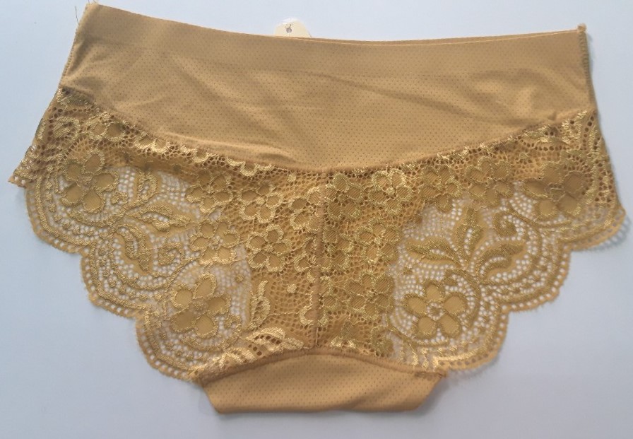 Combo 10 Quần Lót Nữ Vải Su Thông Hơi Phối Ren Sexy- Giao Nhiều Màu