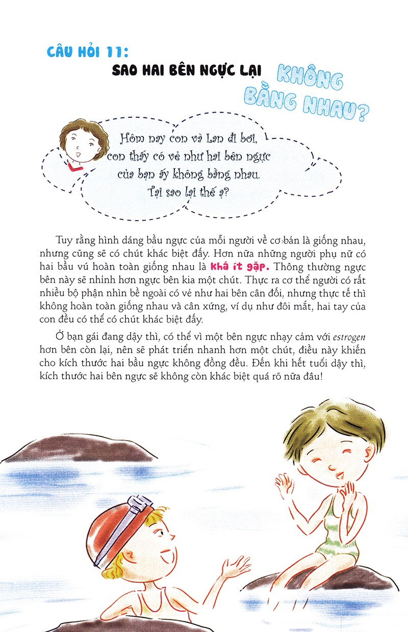 Cẩm Nang Bé Gái Tuổi Dậy Thì - Quyển 1: 160 Câu Hỏi - Đáp Về Sinh Lí Bạn Gái Tuổi Dậy Thì