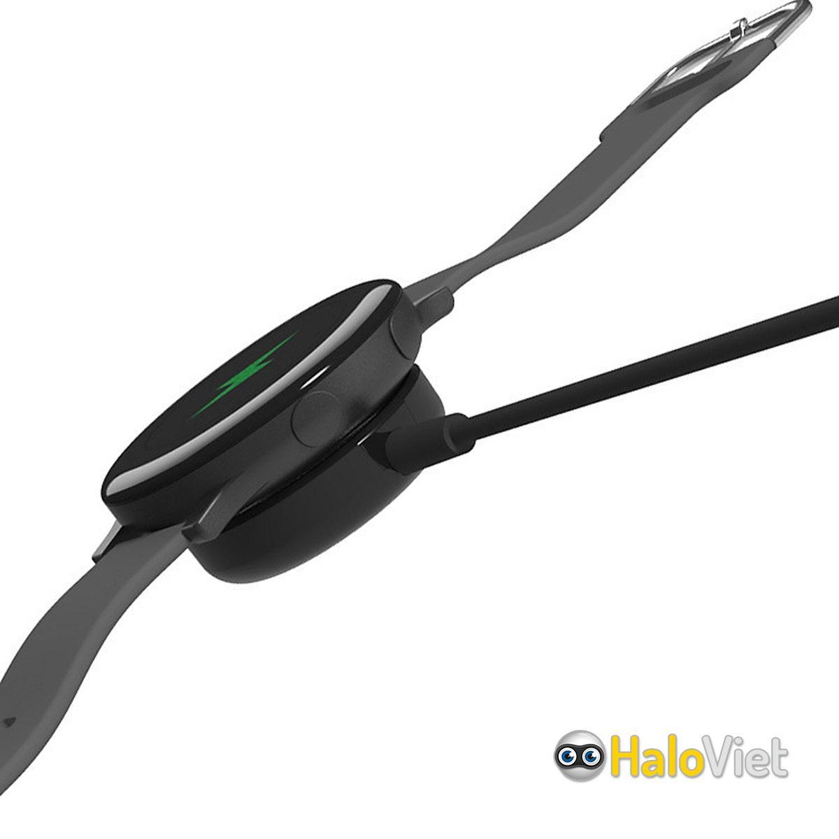 Dây cáp sạc nhanh cho Samsung Galaxy Watch 3 / 4 / 5 / 5 Pro / 6 / 6 Classic / 7 / Fe / Ultra / Active 1 / 2 - Hàng Nhập Khẩu