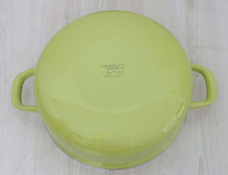 Nồi lẩu Thép Nippon phủ thủy tinh Fujihoro YAV-27HD.LG 27cm