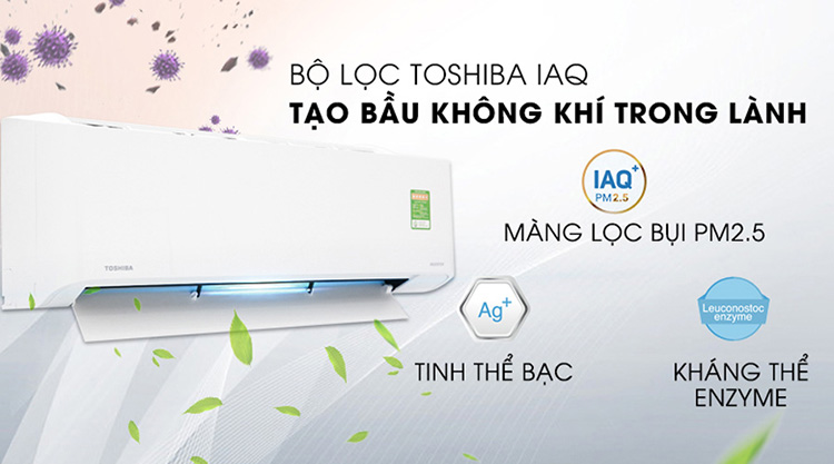 Máy Lạnh Inverter Toshiba Ras-H13c1kcvg-V (1.5hp)-Hàng Chính Hãng