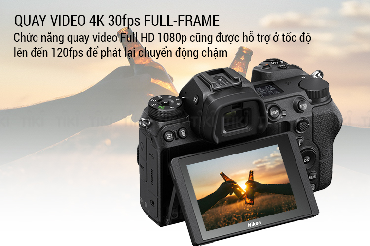 Máy Ảnh Nikon Z6 Body - Hàng Chính hãng - Thẻ nhớ 32GB, túi máy